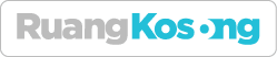 Logo ruangkosong blue grey