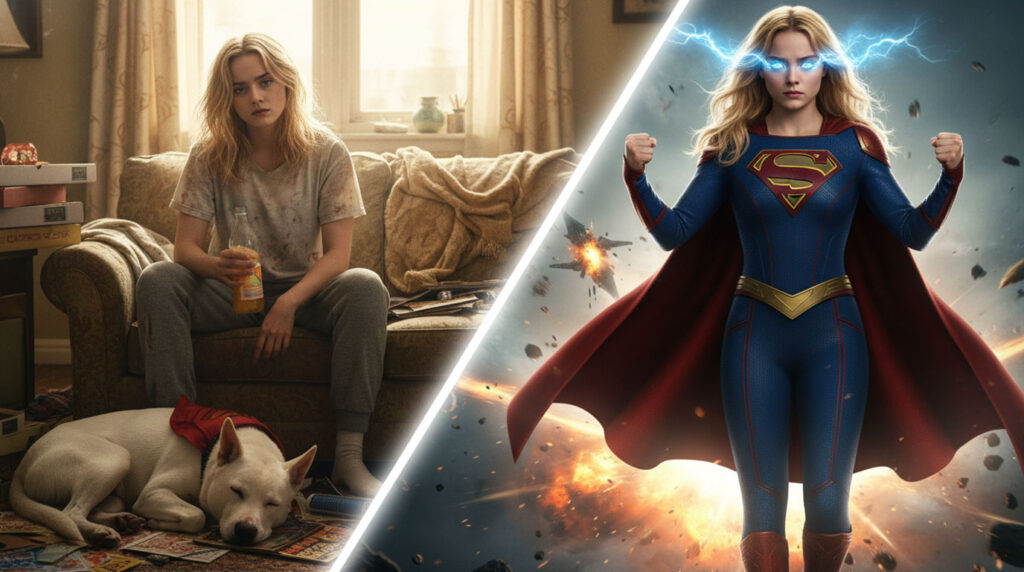 Supergirl 2026 Trailer, Kara Zor El Lebih Galak dari Superman, Krypto Pipis di Koran