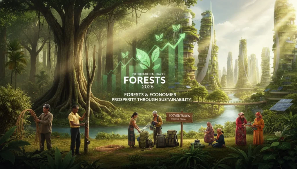 Hutan dan Ekonomi, Tema Kritis Hari Hutan Sedunia 2026 yang Perlu Anda Ketahui