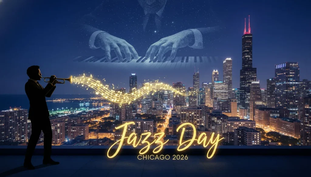 30 April 2026, Chicago, Miles Davis, dan Simfoni Perdamaian Global di Hari Jazz Internasional