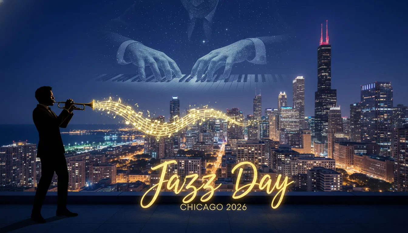 30 April 2026, Chicago, Miles Davis, dan Simfoni Perdamaian Global di Hari Jazz Internasional