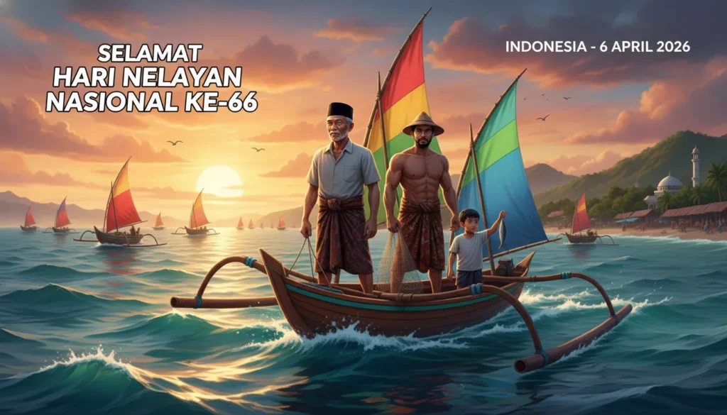 6 April 2026, Merayakan 66 Tahun Dedikasi Nelayan, Garda Terdepan Ketahanan Pangan Laut Indonesia