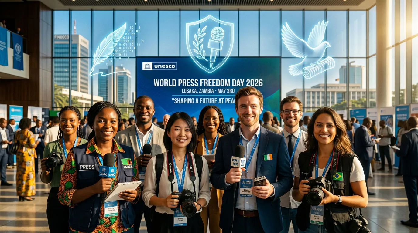 World Press Freedom Day 3 Mei 2026, Membentuk Masa Depan yang Damai – Menyelami Makna Hari Kebebasan Pers Sedunia di Tengah Pusaran AI