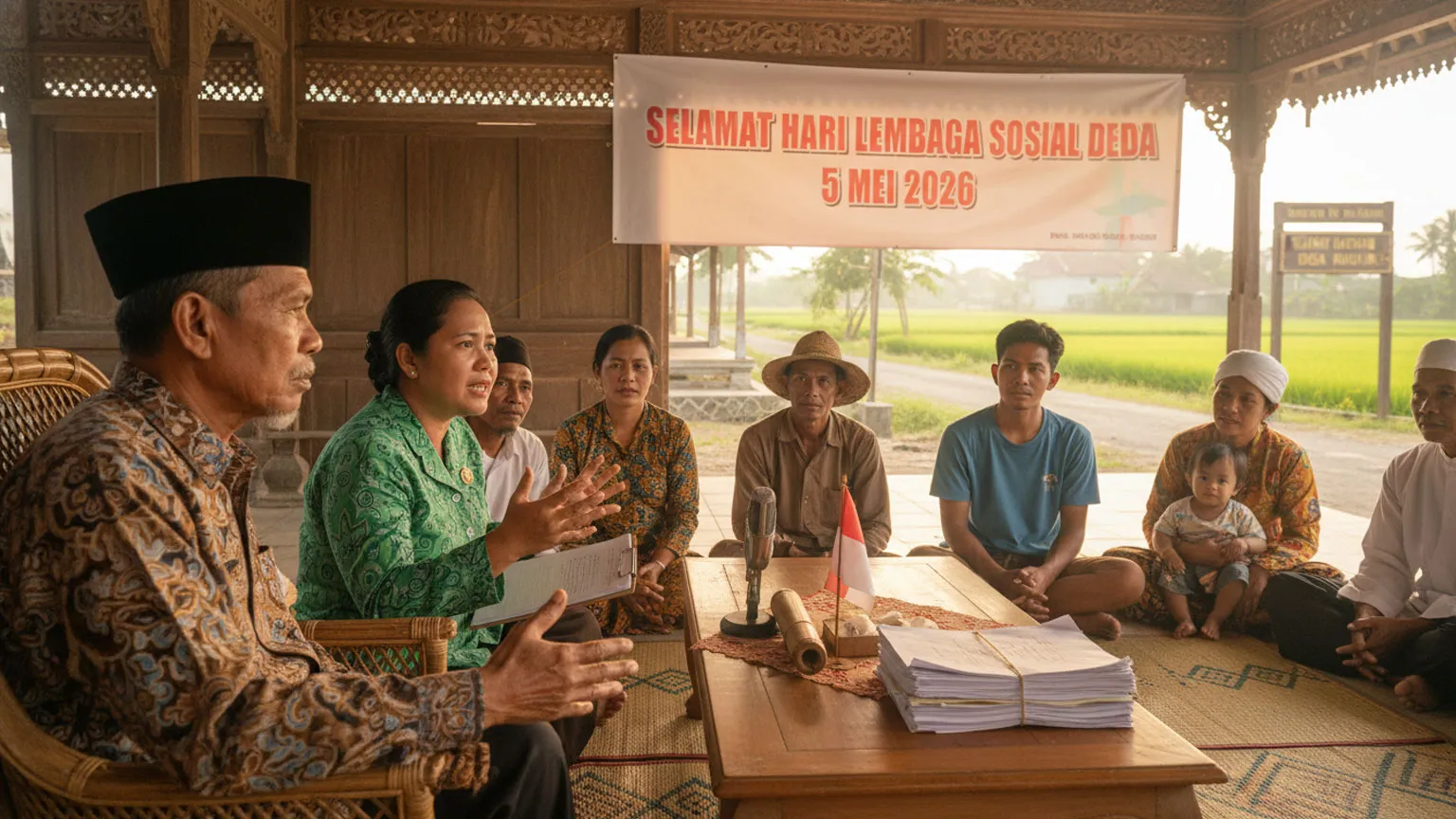 5 Mei 2026, Merayakan 55 Tahun Pengabdian Lembaga Sosial Desa, Pilar Demokrasi dari Akar Rumput