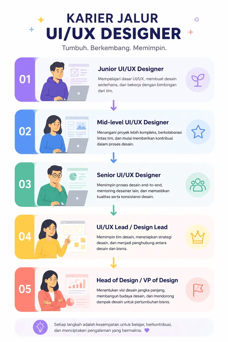 Jenjang Karir UI UX Designer