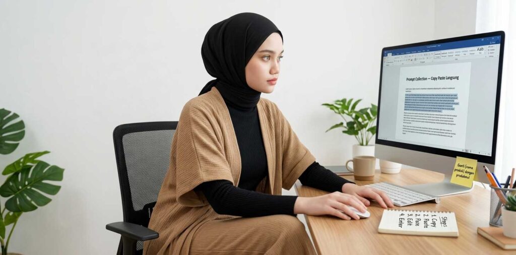 Cara Pakai Panduan Ini (Copy Paste Prompt)