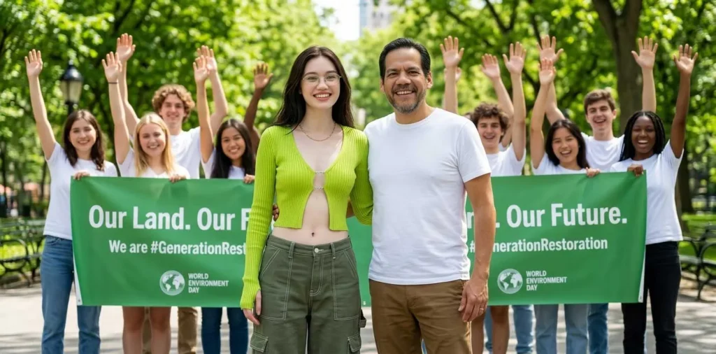 'Our Land, Our Future' Kampanye untuk Generasi Penerus