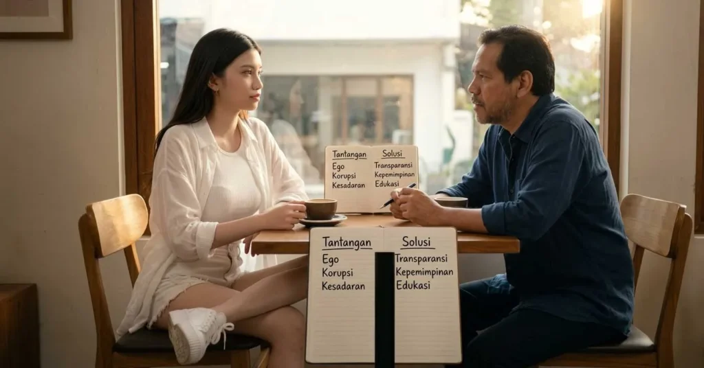 Tantangan Ego, Korupsi, & Kesadaran Manusia